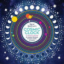 Cosmic Clock Undated 12 Month Workbook - Spiral Spectrum