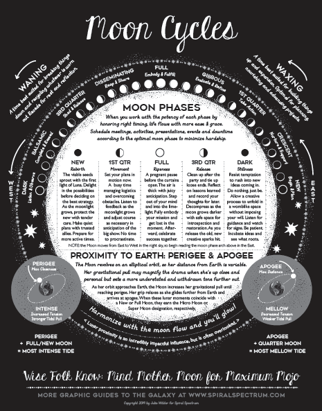 Digital Download: Moon Cycles - Spiral Spectrum
