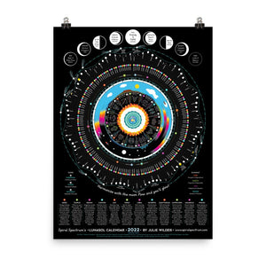Luna Sol Calendar - Spiral Spectrum